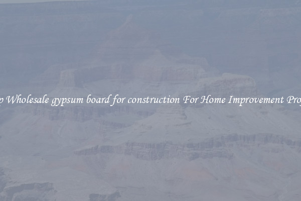 Shop Wholesale gypsum board for construction For Home Improvement Projects
