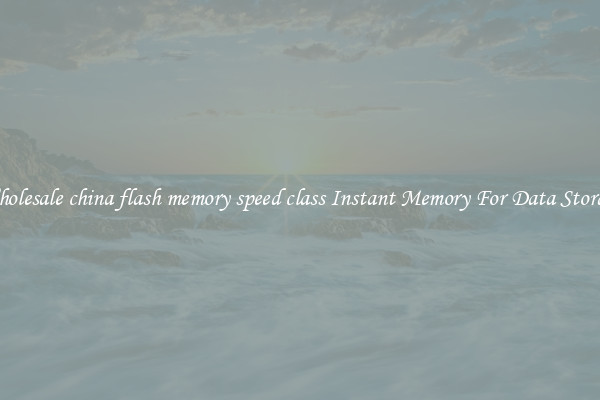 Wholesale china flash memory speed class Instant Memory For Data Storage